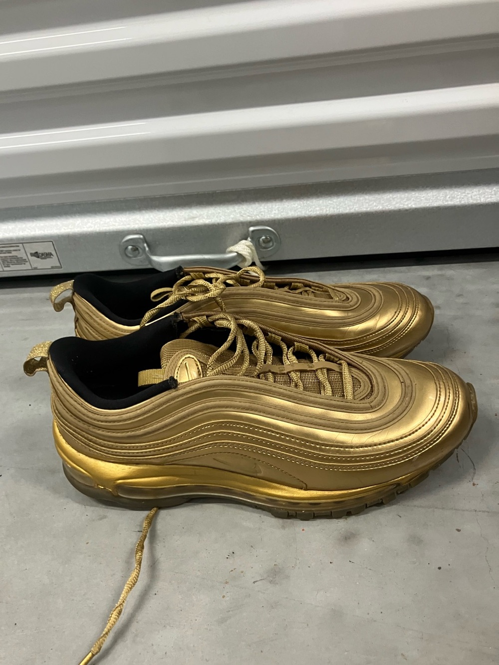 Nike Air Max 97 Olympic Gold Sneakers